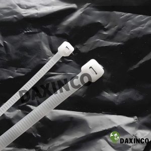 Dây rút nhựa 4x200 trắng Daxinco - dây lạc nhựa 2
