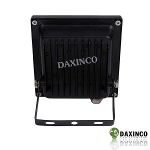 Đèn pha led 10W Daxinco kiểu dẹp đen Daxin10-2 3