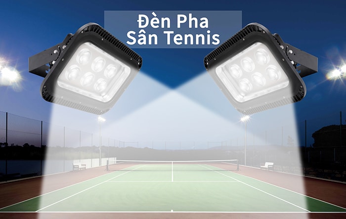Đèn pha sân tennis Daxinco