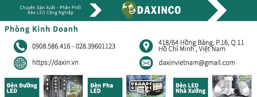 Thông tin liên hệ Daxinco