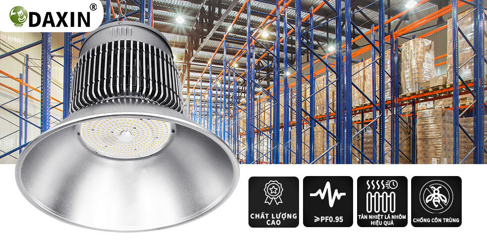 Đèn led nhà xưởng 200W Daxin
