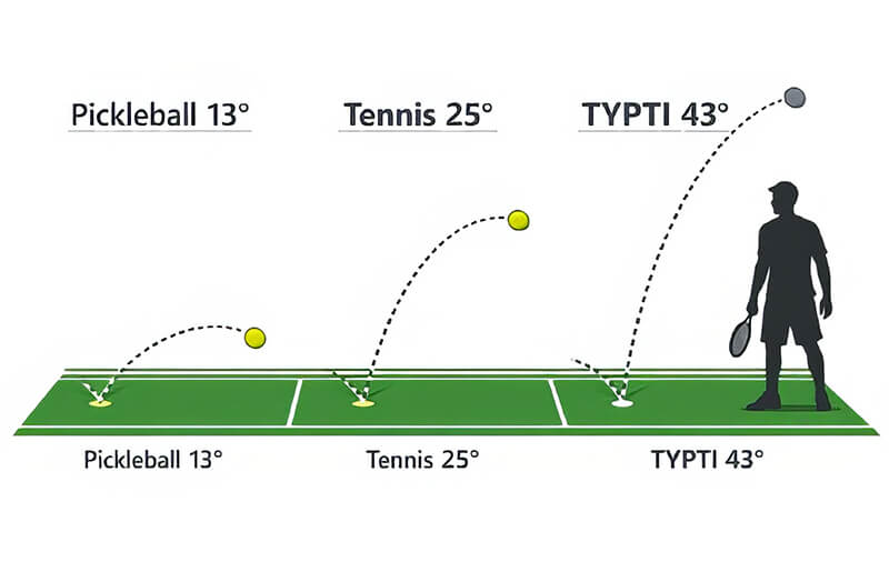 Độ nảy của bóng Typti ball